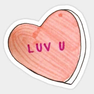 Love you Sticker